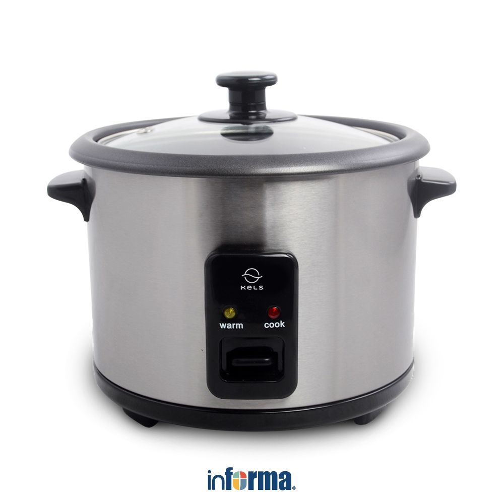 Jual Informa Kels 1 ltr Hopper Rice Cooker - Silver Magic Jar Magic Com ...