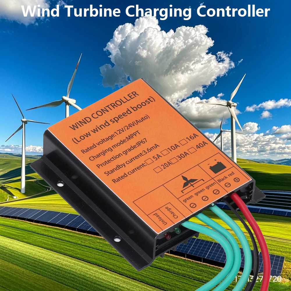 Jual 5KW 8KW Wind Turbine Generator MPPT Controller 12V 24V 48V Water ...