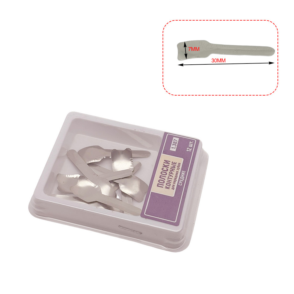 Jual 12pcs/box Dental Matrix Band Proksimal Anterior / Matriks ...
