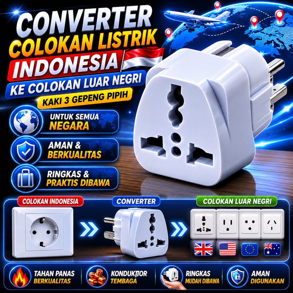 Jual Colokan Tiga Terlengkap & Harga Terbaru Juni 2026 | Shopee Indonesia