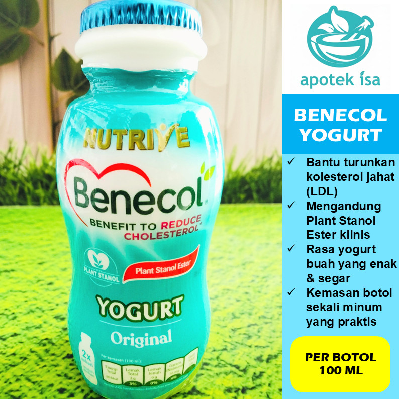 BENECOL YOGURT 100 ML MINUMAN UNTUK MENURUNKAN KOLESTEROL
