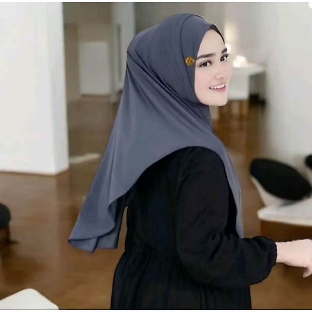 HIJAB INSTAN TERBARU MARISA L JILBAB AKRILIK KEKINIAN NYAMAN DIPAKAI