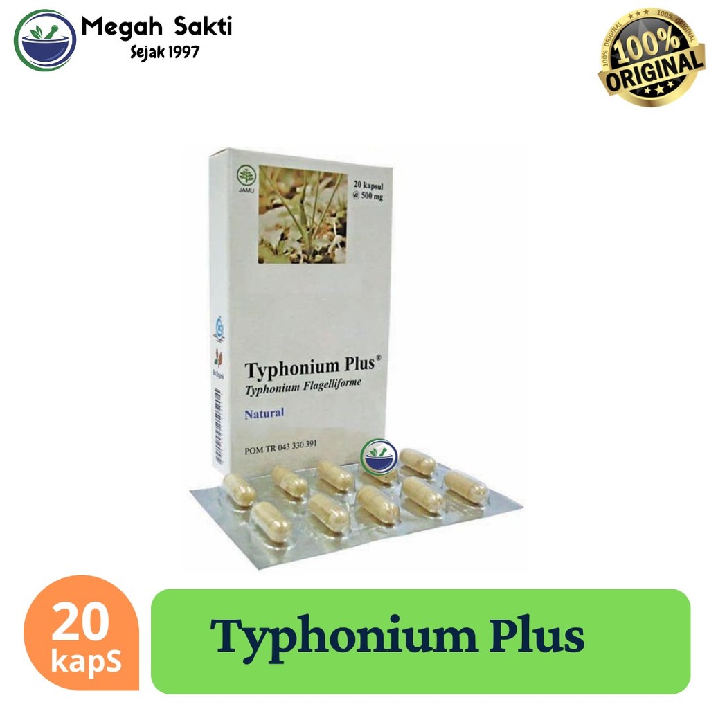 Megah Sakti - Typhonium Plus  – OBAT HERBAL KANKER TUMOR KISTA MIOM KELENJAR TIROID - ORIGINAL BEST SELLER