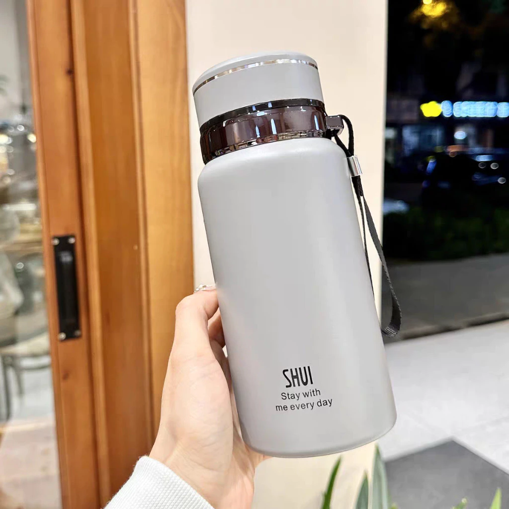 Beiens Termos Stainless Vacuum Flask 680ML Botol Minum Stainless Tumbler Tahan Panas dan Dingin