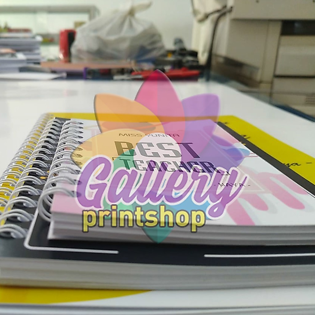 Jual Notebook custom A6 / Notes custom Spiral A6 / Note Book A6 / Isi ...