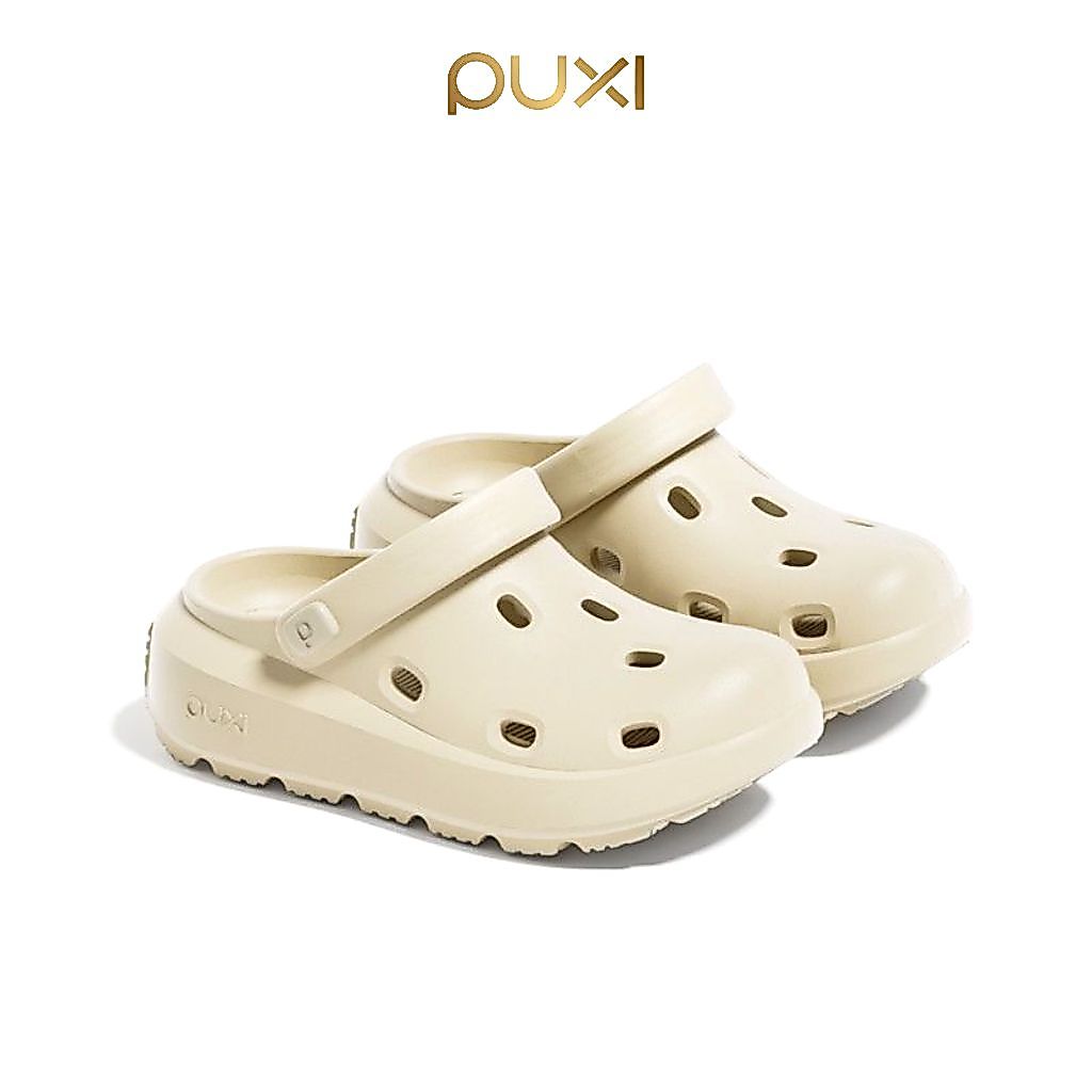 PUXI Sandal Wanita Selop Terbaru YEORIN Kekinian Platform Eva Empuk Premium Sendal Slop Cewek Anti Slip Ringan Fashion Trendy 2026 Size 36 - 40