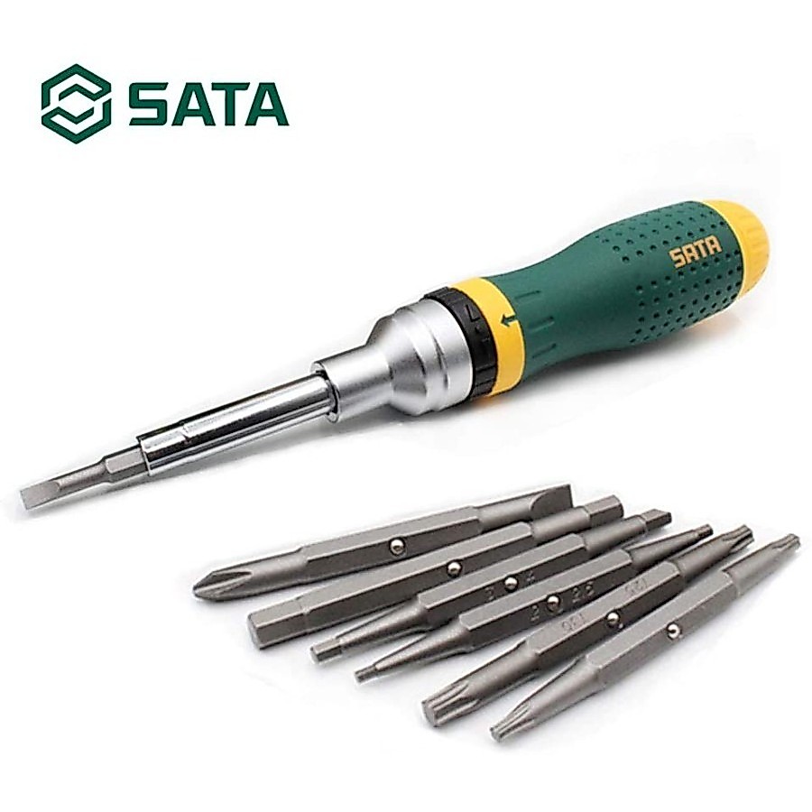 Jual SATA 09350 Obeng Multi Fungsi 19 in 1 Multi-Purpose Ratchet ...