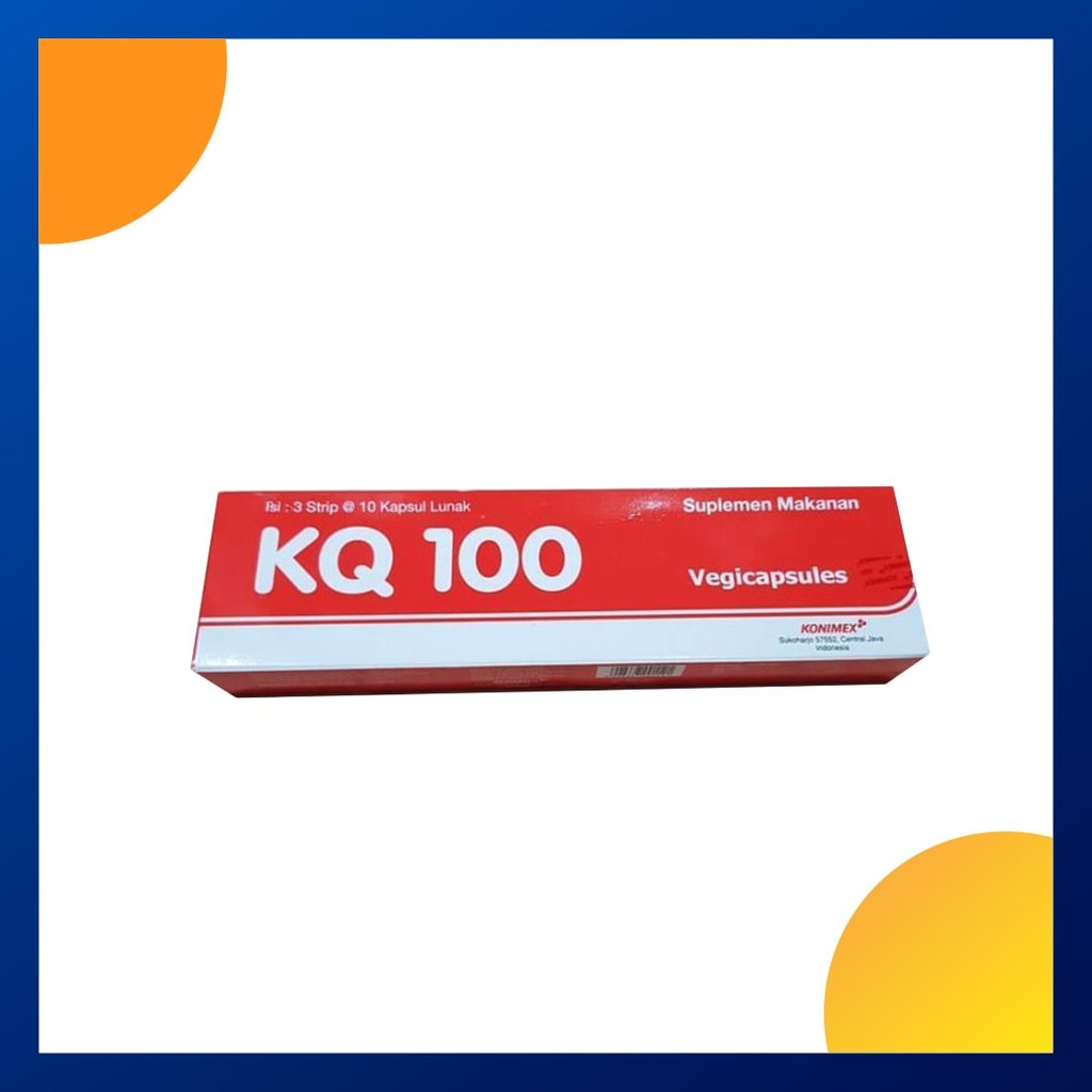 Kq 100 Box 30 Kapsul Lunak
