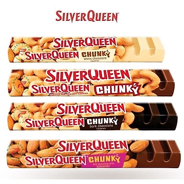Jual CHUNGKY BAR 85GR silverqueen coklat all variant | Shopee Indonesia