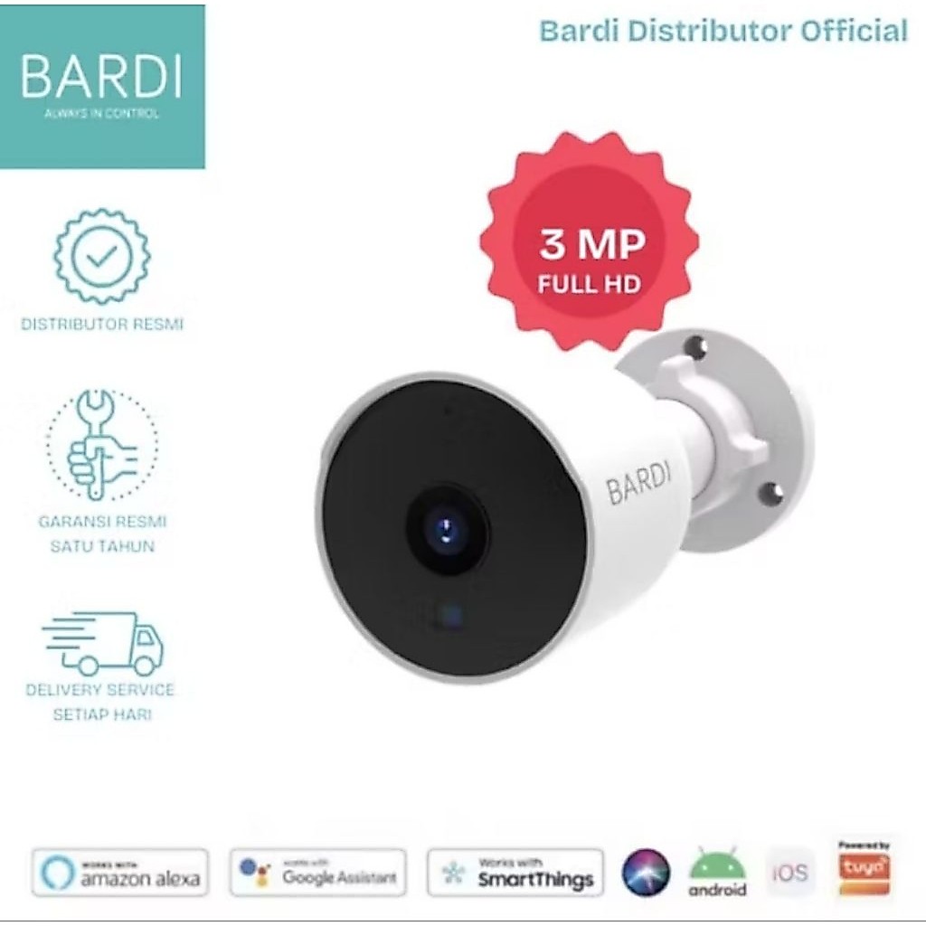 Jual BARDI IP CAMERA OUTDOOR STATIC FIXED A50 - CCTV SMART WIFI ANDROID ...