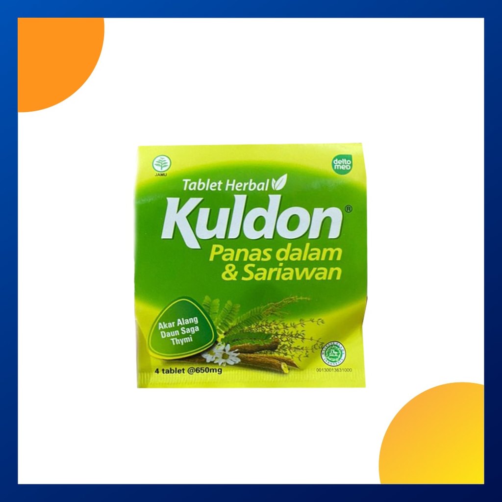 Jual Kuldon Strip Isi 4 Tablet | Shopee Indonesia