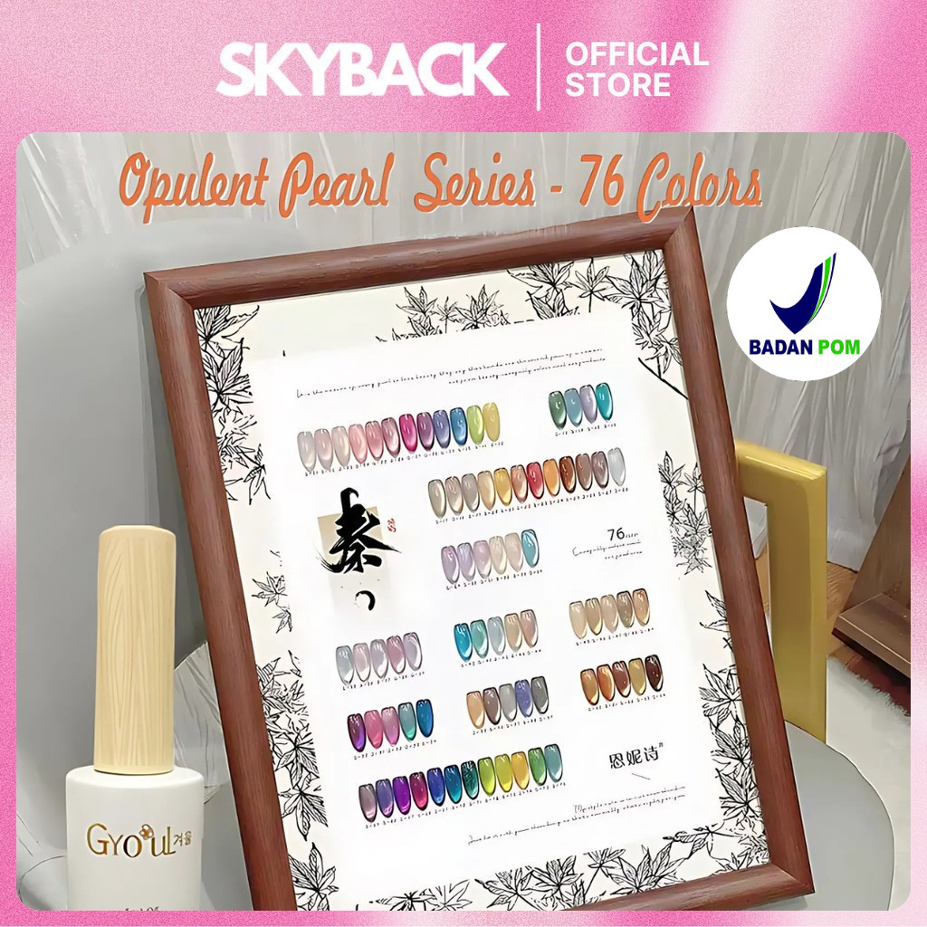 Jual Gyo-ul Opulent Pearl Series - 76 Colors Part 2 | Kutek Cat Eye ...