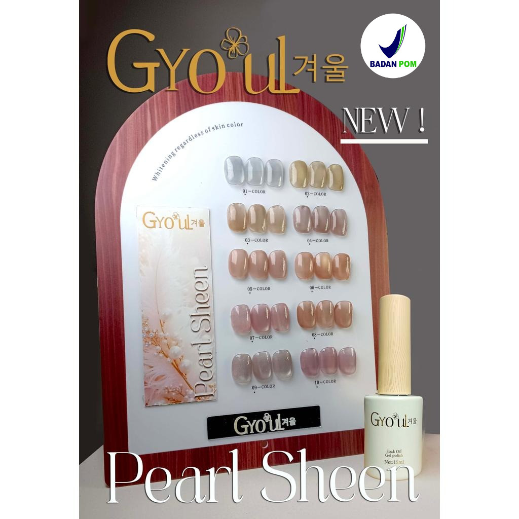 Jual (BPOM) Gyo-uL Pearl Cat Eye Series | Kutek Gel 10 Pilihan | 10 ...