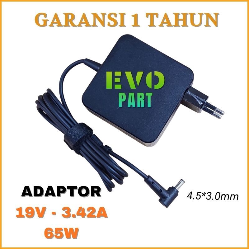 Jual Adaptor Charger Asus Pro P2530 P2530U P2710 2430U P2540 P2570 65W ...
