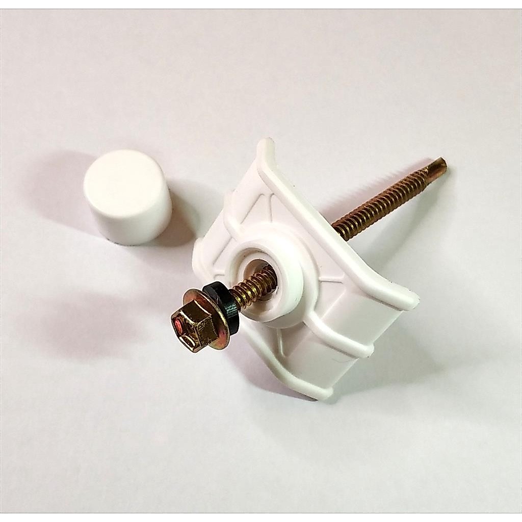 Roof Seal Atap UPVC Set Skrup  Baut Roofing 7cm Square Roofseal Kotak