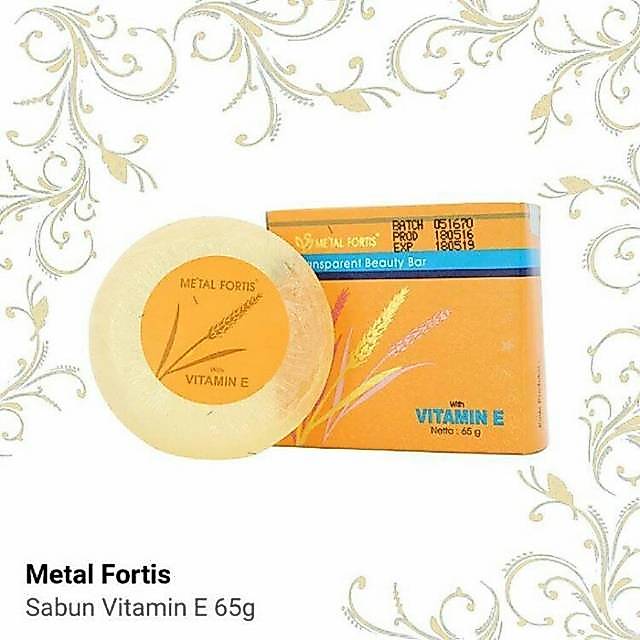 SABUN METAL FORTIS VIT E ORIGINAL BPOM - SABUN FORTIS VITAMIN E BPOM