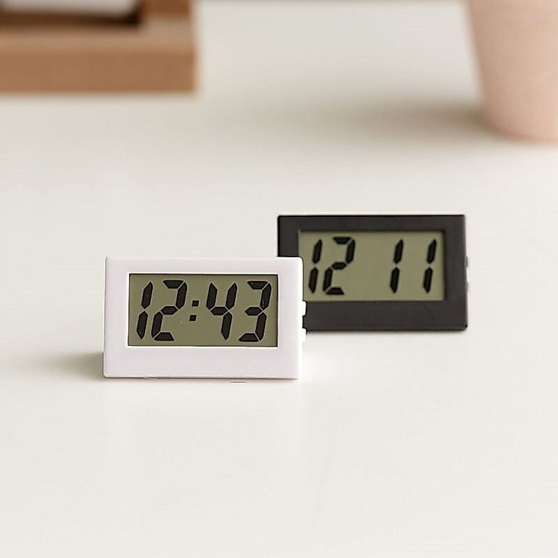 Jual Jam Digital LCD Mini / Jam Digital Meja Portable / Jam Mobil LCD ...