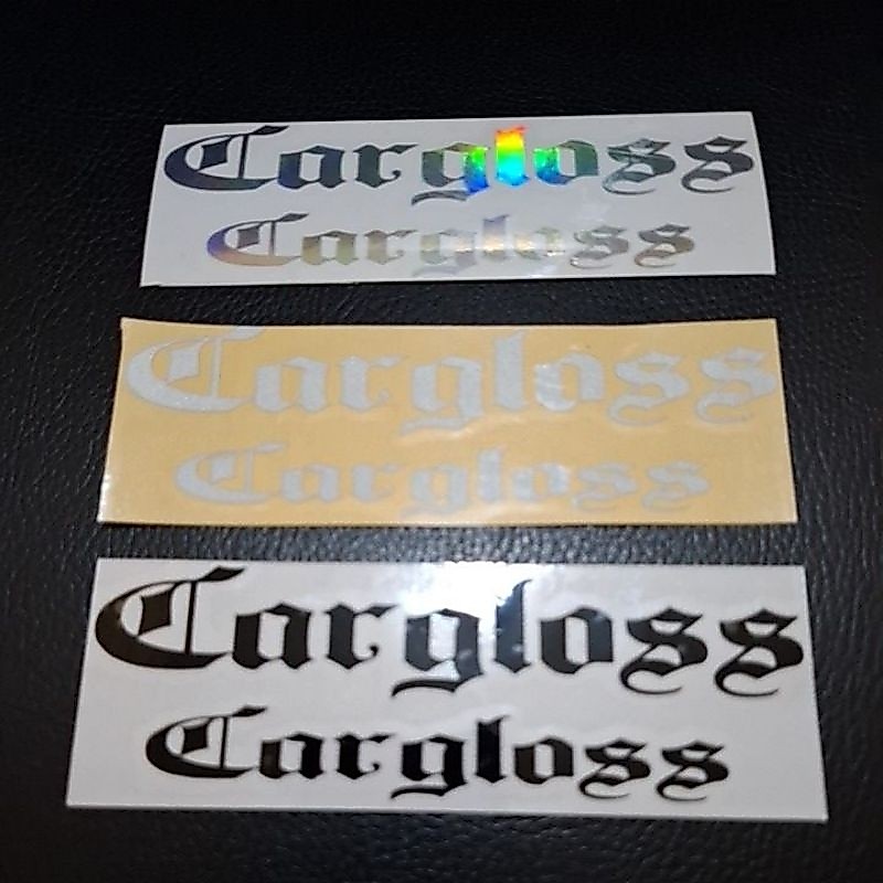 Jual STICKER HELM CARGLOSS STICKER CUTTING | Shopee Indonesia