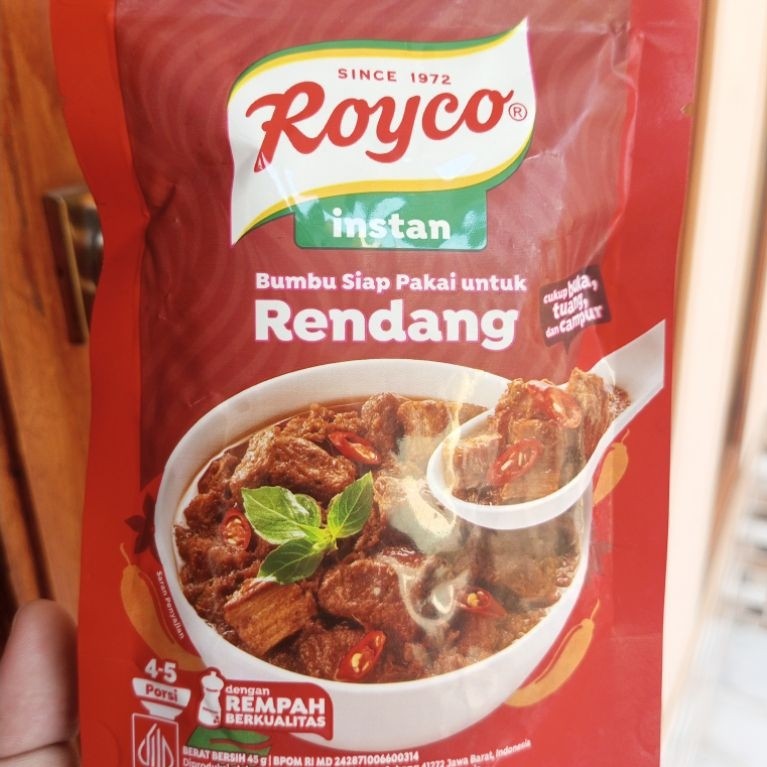 Jual Bumbu Instan Royco Rendang 45g Praktis | Shopee Indonesia