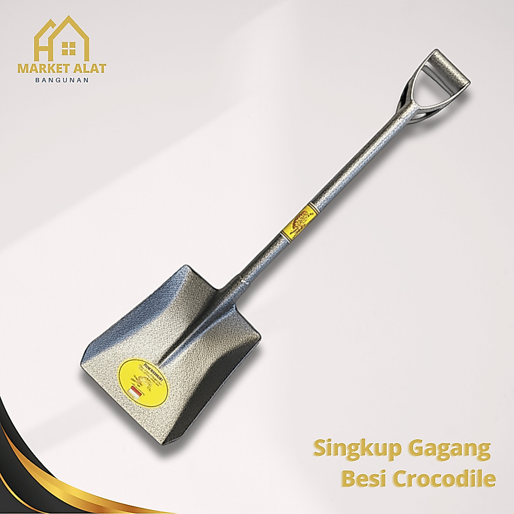 Jual Sekop Pasir Handle Besi Panjang 1 Meter / Singkup Skop Gagang Besi ...