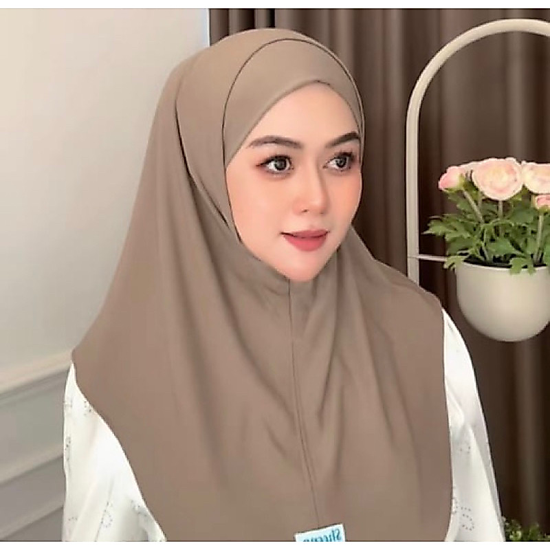 HIJAB INSTAN MEDINA MALAY SOFT PED / JERSEY SUPER PREMIUM