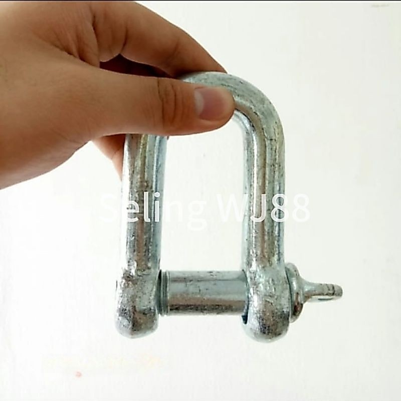 Jual Segel D 12mm Galvanis/ Shackle Clamp Galv/ Sambungan Rantai ...