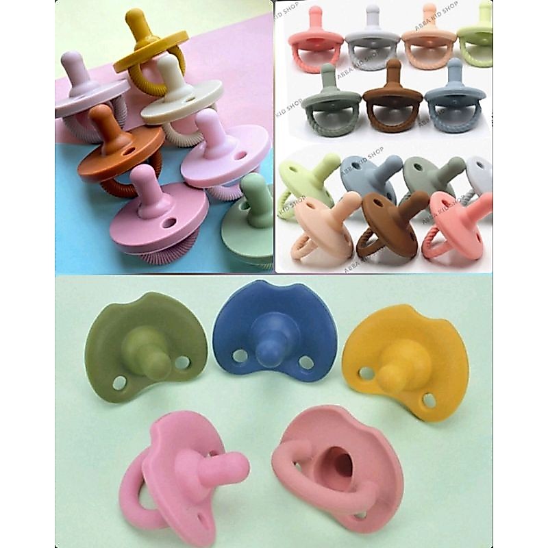 Jual Empeng Bayi Dot Silikon Bayi Full silikon pacifier untuk usia 3 ...
