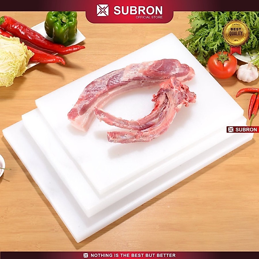 Jual SUBRON Talenan Plastik high quality Tebal Food Grade 35cm x 26cm ...