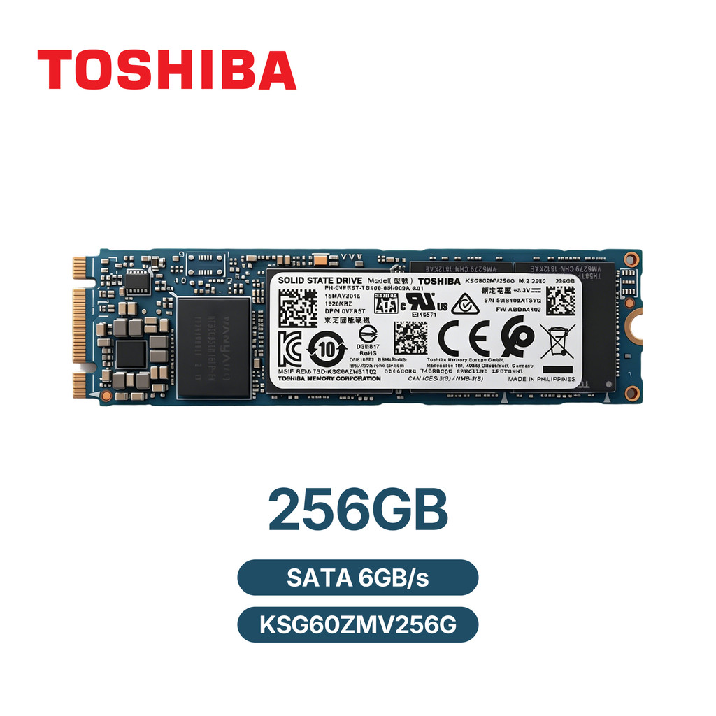 Jual SSD Toshiba KSG60ZMV256G M.2 2280 256GB SATA III 550MB/s