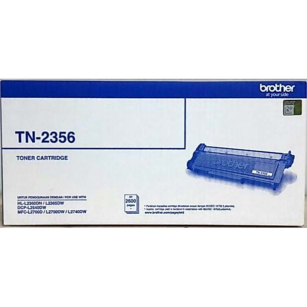 Toner Brother Original TN2356 for HL-2360DN, HL-2360DW, dll - Original Resmi (3)