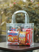 Tas Mika Bening Transparan Souvenir Goodie Bag Hampers