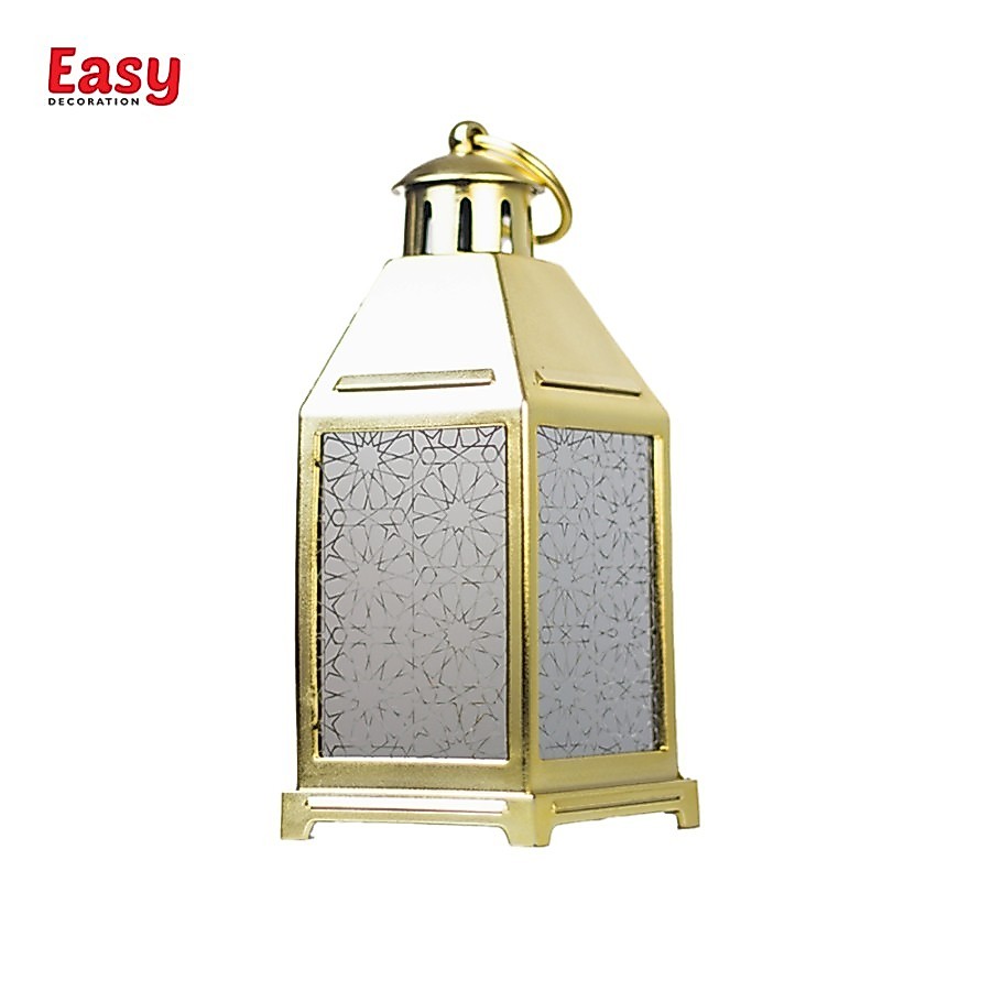 EASY DECORATION Lentera Idul Fitri Lampu Lebaran Dekorasi Ramahdan Lampu Elektrik