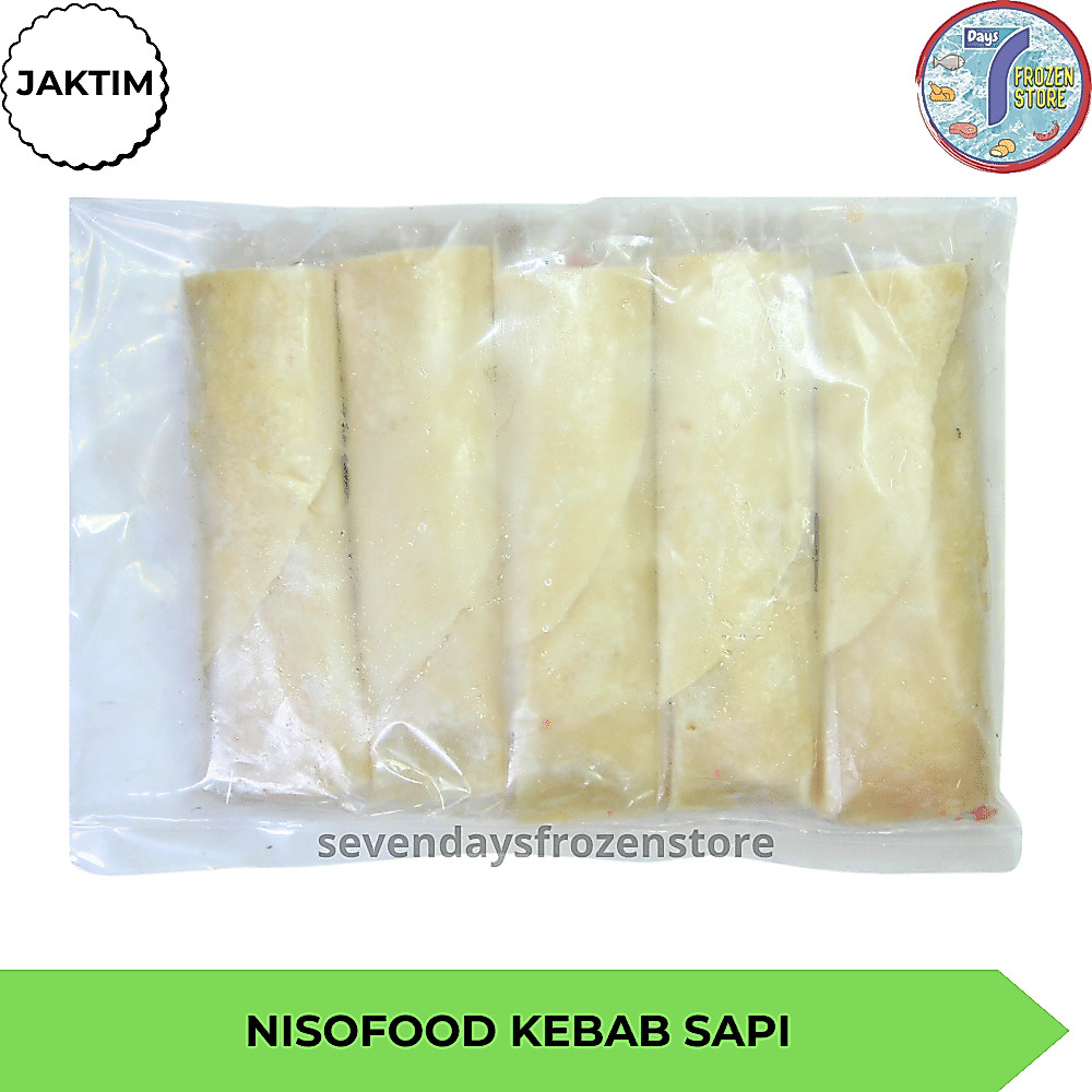 Jual Nisofood Kebab Sapi Mini Original Isi 5 Beku Frozen Berat 250 Gr ...
