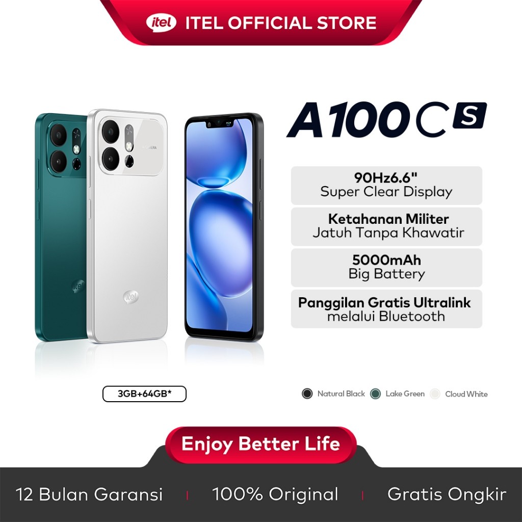 Jual [Special Creator] itel A100CS New Design | Layar 6.6