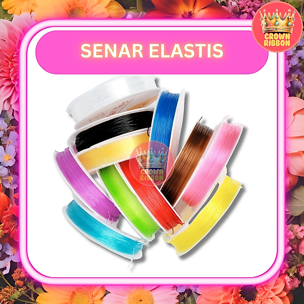 Jual Senar Elastis Buat Gelang / Benang Karet / Senar Crystal Tec ...