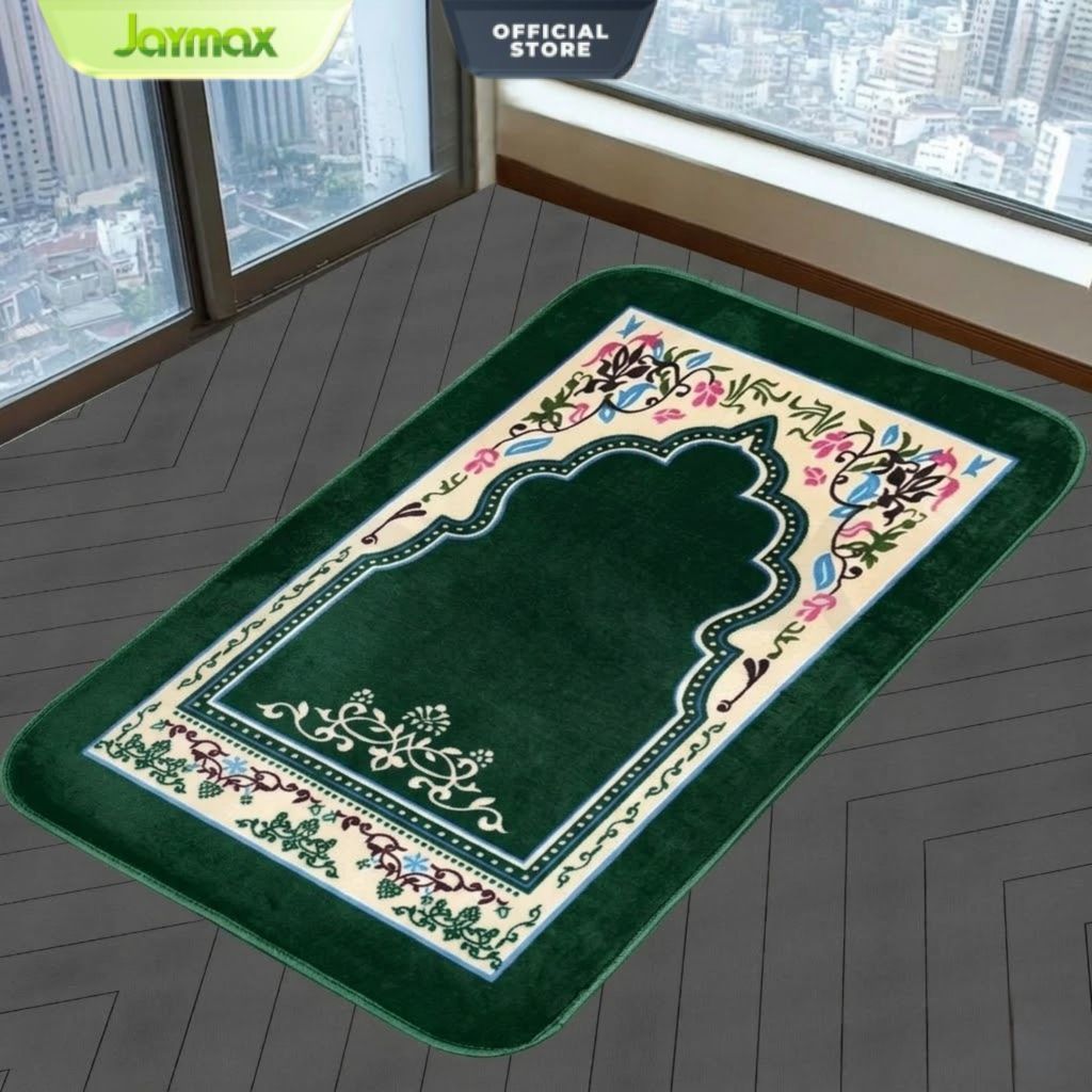 Sajadah Turki Tebal / Sejadah Premium Halus Lembut Empuk Sajadah Busa Ukuran 70x110 Warna Pink