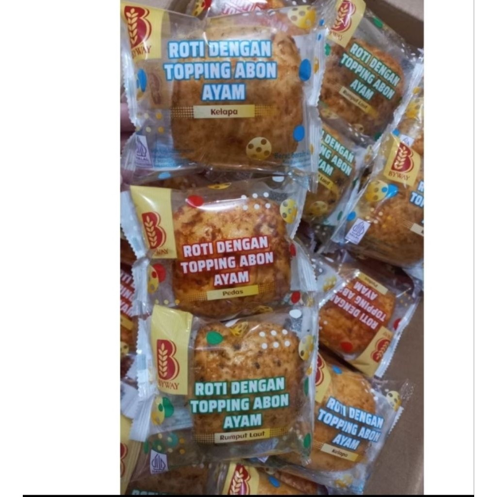 Jual Roti Byway Dengan Topping Abon Ayam 48g viral | Shopee Indonesia