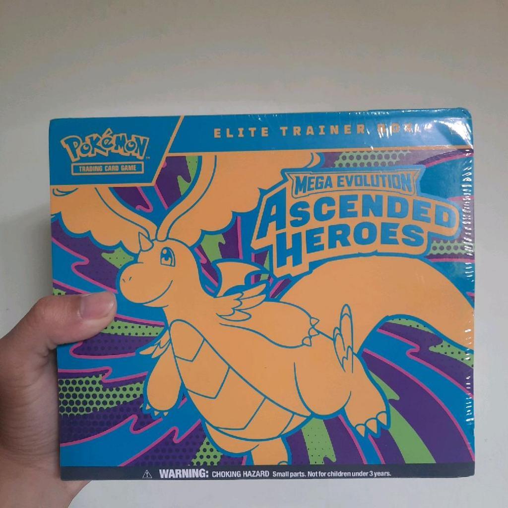 Jual OFFICIAL Pokemon Mega Evolution Ascended Heroes ETB Elite Trainer ...