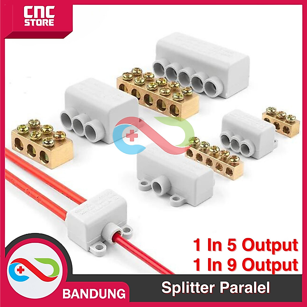 Jual Terminal Block Blok Konektor Splitter Paralel Kabel HIGH POWER ...