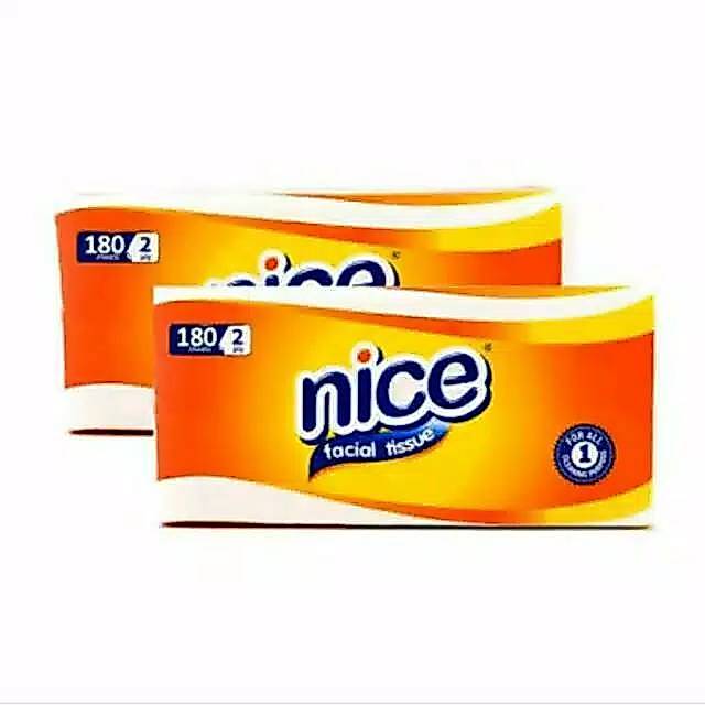 Jual Tissue NICE 180 sheets 2 ply (360 Ply) | Shopee Indonesia