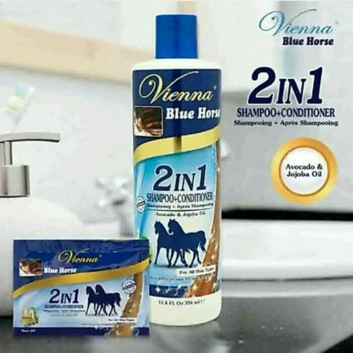 VIENNA SHAMPO + CONDITIONER 2IN1 BPOM - SHAMPO KUDA VIENNA 2IN1