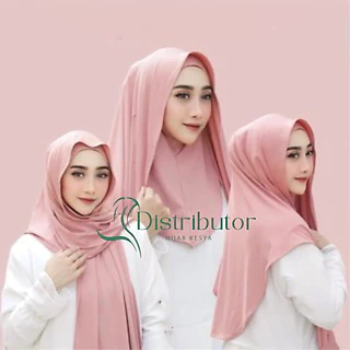 HIJAB PASHMINA INSTAN PLUS INNER ANTI RIBET PREMIUM TERBARU