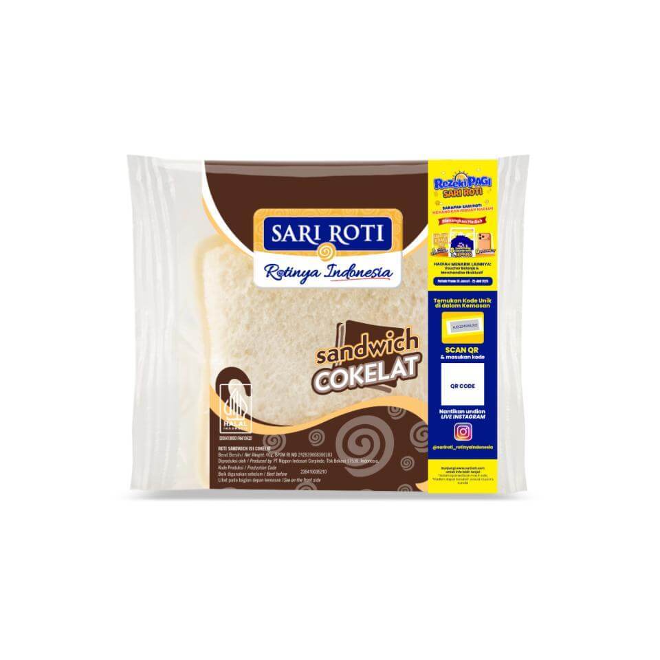 Jual Sari Roti Roti Sandwich Cokelat 40 gr | Shopee Indonesia