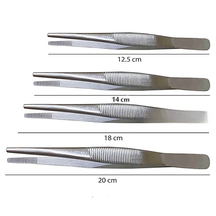 Jual Pinset Anatomis Ukuran 12,5cm Anatomi 12,5cm Pincet Medis Anatomy ...