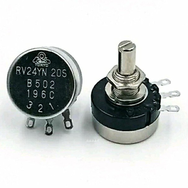 Jual Potentiometer Cosmos Tokyo RV24YN 20S B502 5K Potensio | Shopee ...