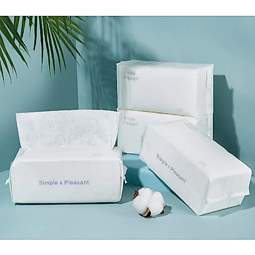 [LENYSHOP] Cotton Tissue Kain Pembersih Wajah Tissue Kapas Travel Facial Wipes Remover Serbaguna