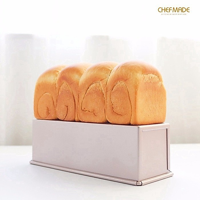 Jual Loyang Roti Tawar Anti Lengket 300 gram Loaf Pan Chefmade - WK9403 ...