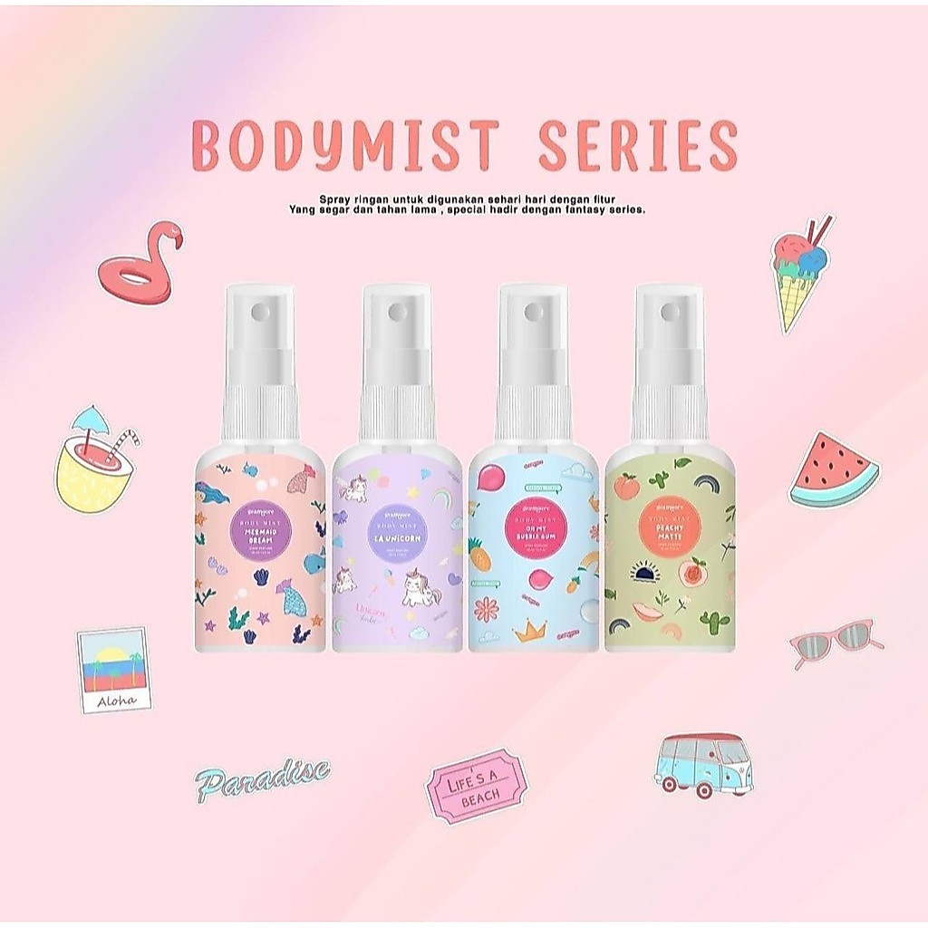 Jual Body Mist By Geamoore BPOM 30 ml | Shopee Indonesia