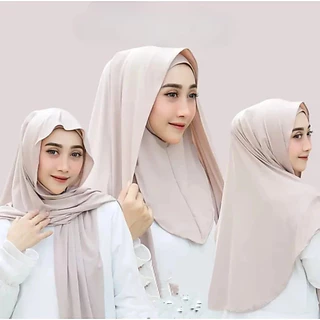 Pashmina Inner Jersey Oval Anti Bakteria