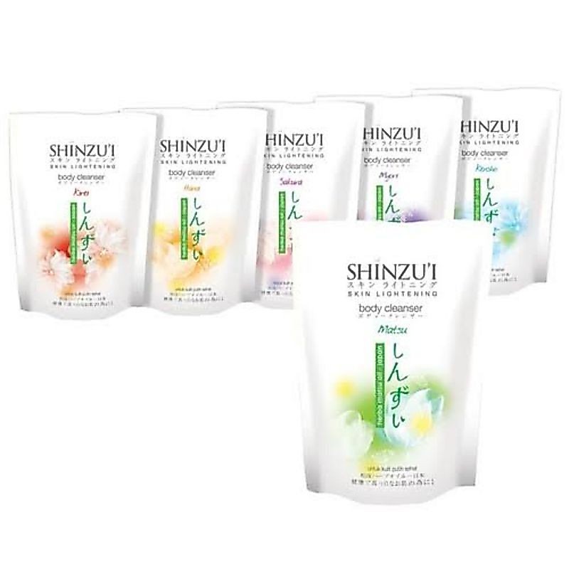 ARJUNA SHINZUI Body Cleanser  - Sabun Mandi Cair Shinzui Skin Lightening Refill 180ml & 420ml KT5